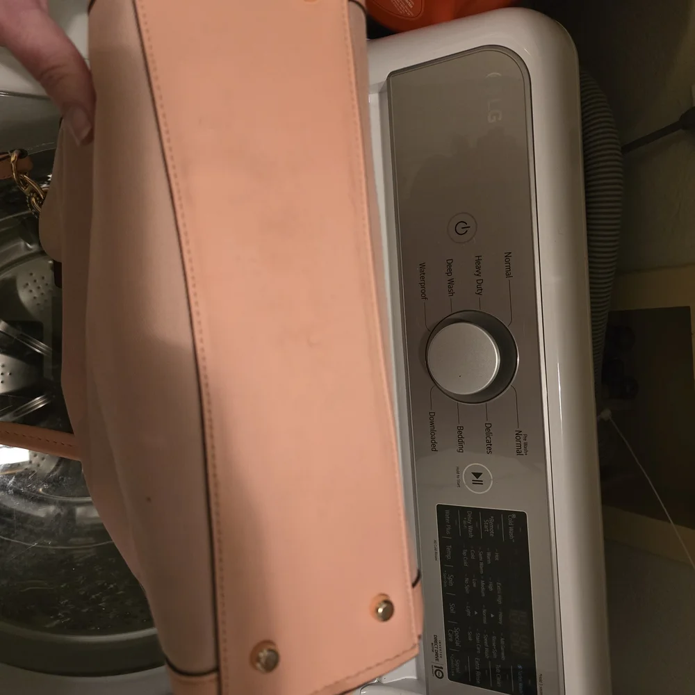 Coach Blush Pink Shoulder Bag with Gold Accents - Picture 8 of 11